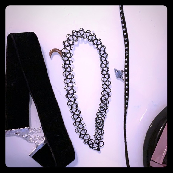 Black outer space theme chocked set - Picture 1 of 2